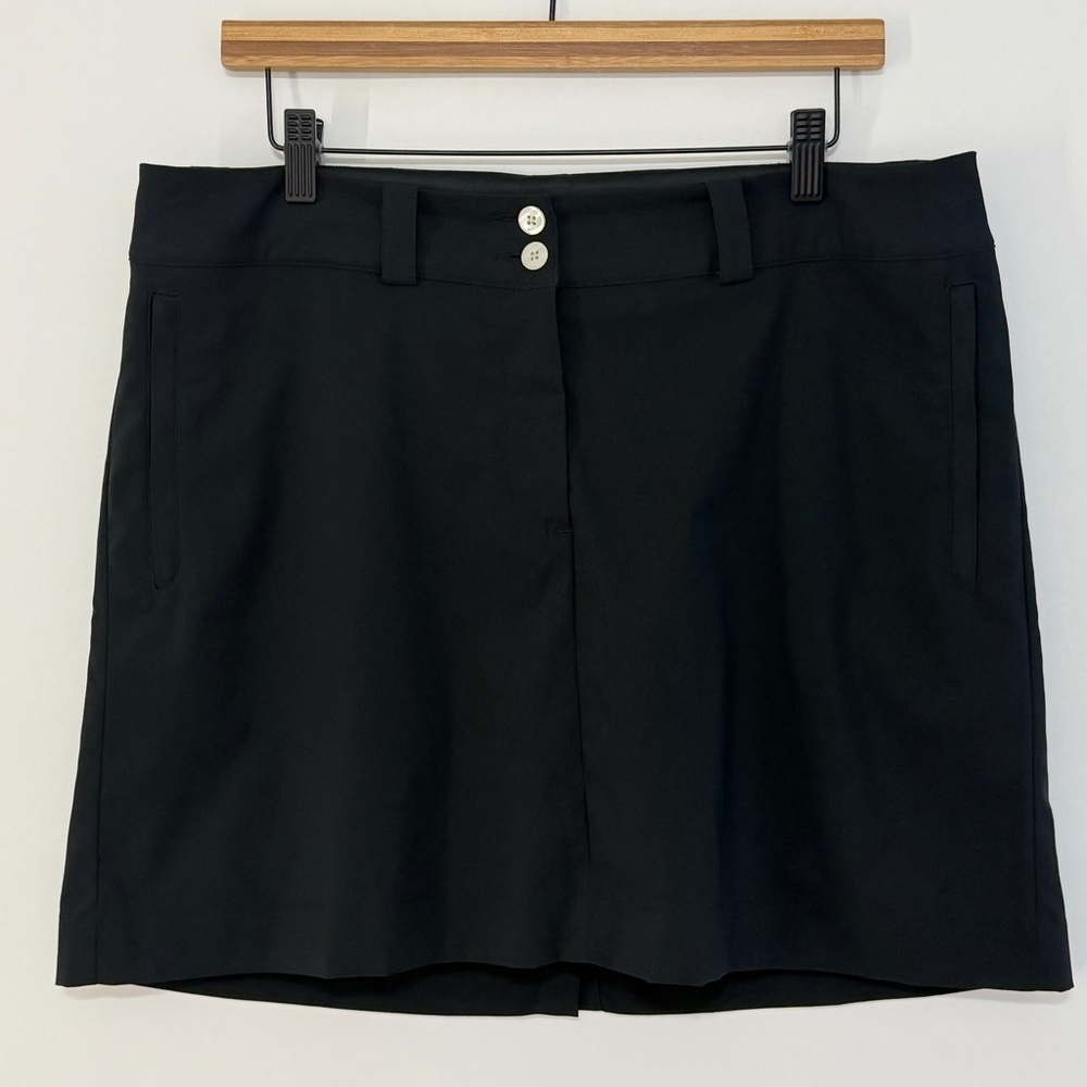 Nike Women's Dri-Fit Golf Skort Black Size 12
